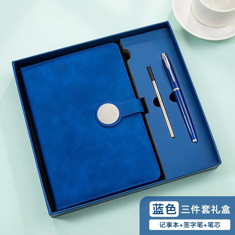 Business Notebook Gift Set with Pen & Phone Holder