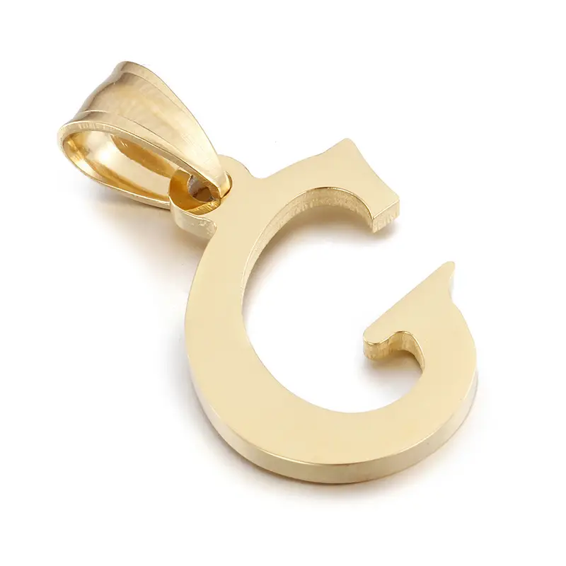 Gold Stainless Steel Pendant Jewelry for Daily Wear