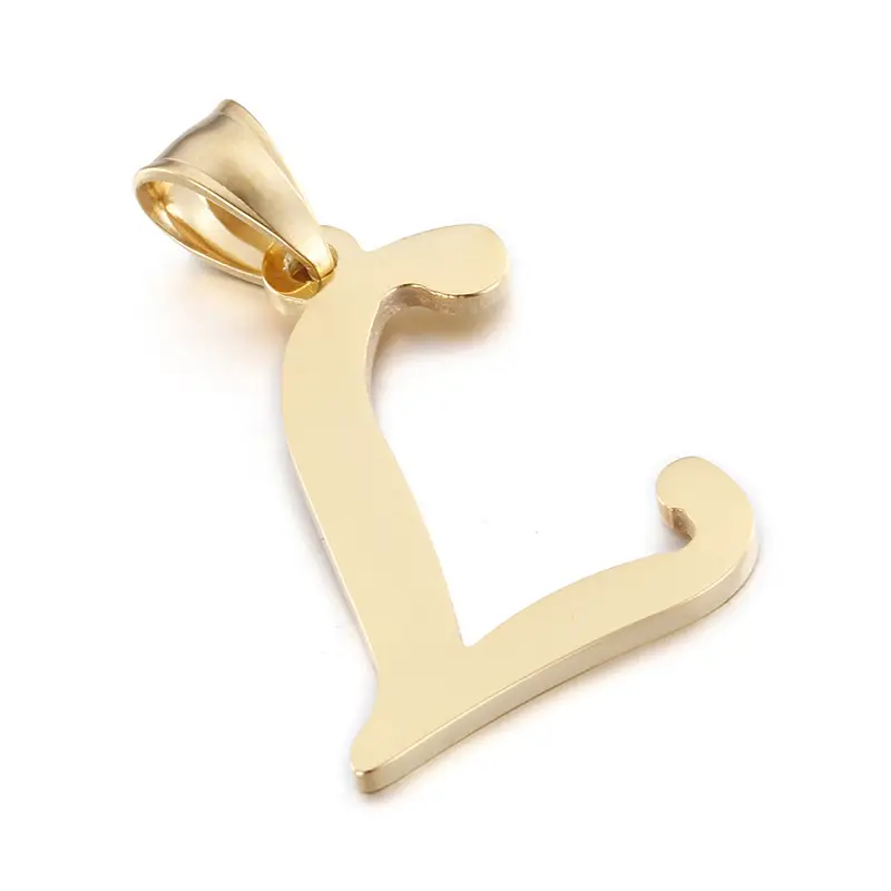 Gold Stainless Steel Pendant Jewelry for Daily Wear