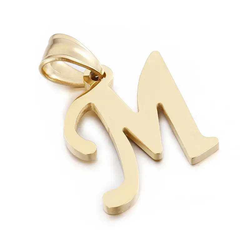 Gold Stainless Steel Pendant Jewelry for Daily Wear