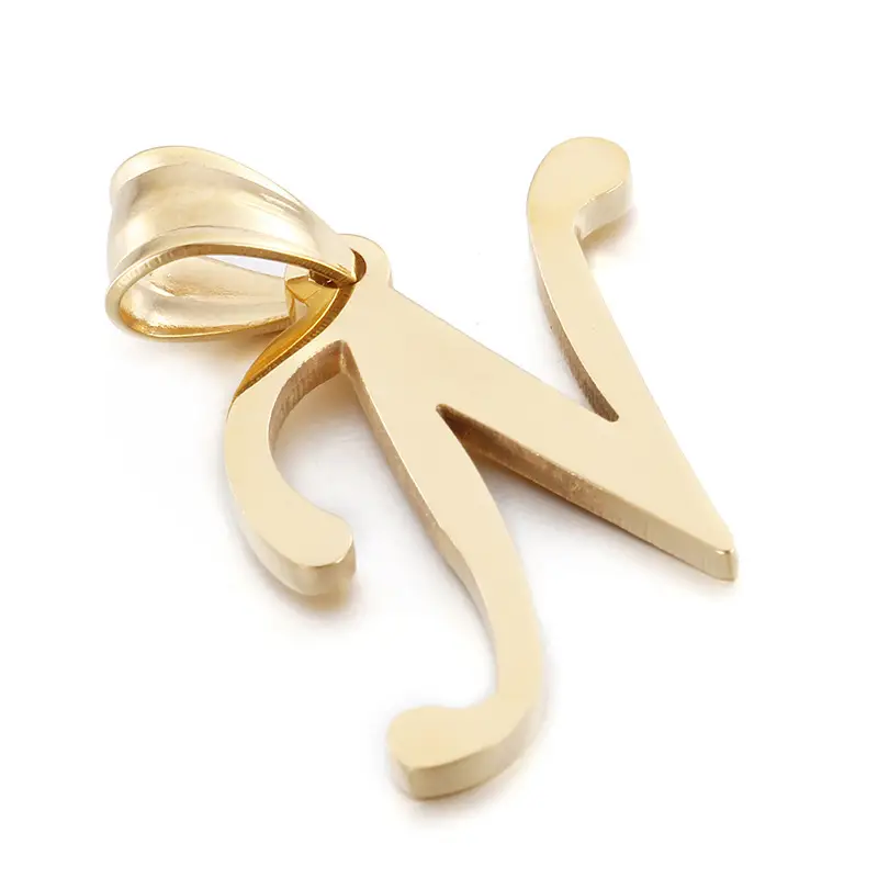 Gold Stainless Steel Pendant Jewelry for Daily Wear