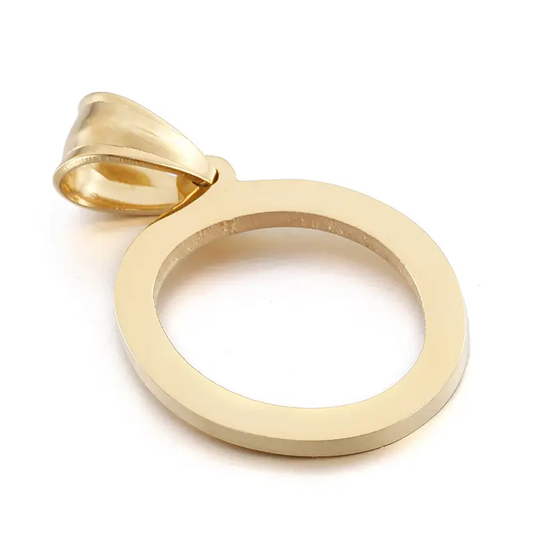 Gold Stainless Steel Pendant Jewelry for Daily Wear