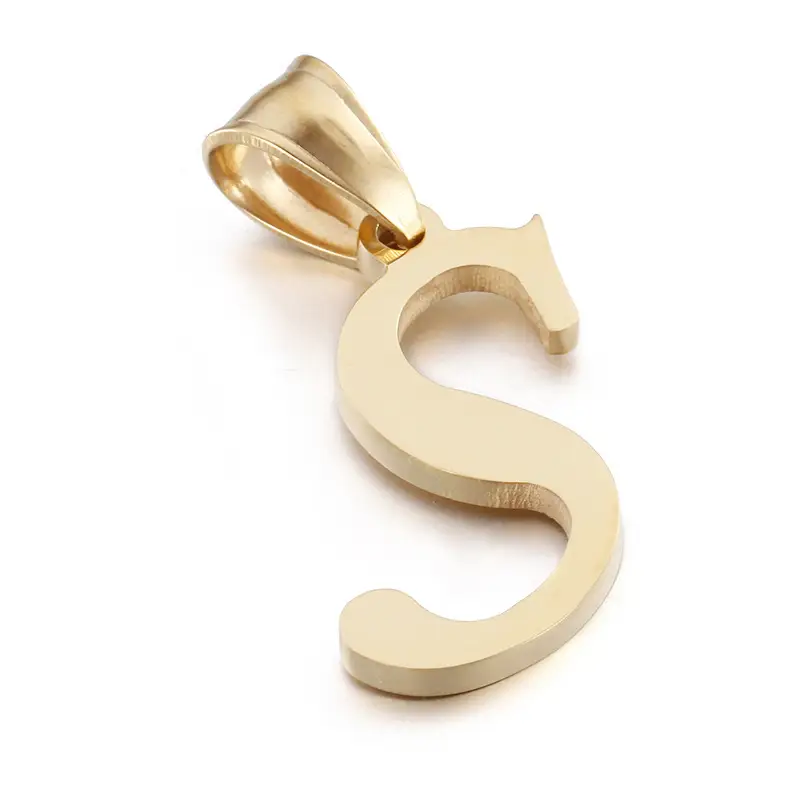 Gold Stainless Steel Pendant Jewelry for Daily Wear