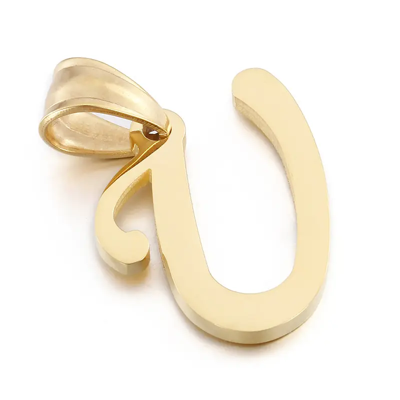 Gold Stainless Steel Pendant Jewelry for Daily Wear