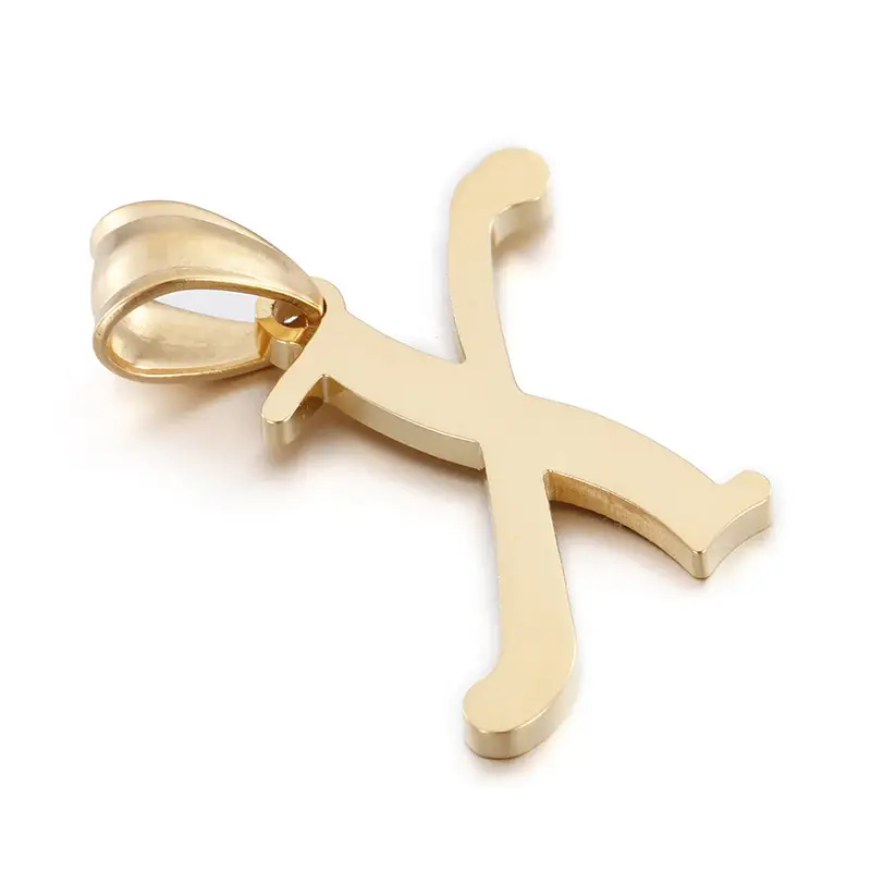 Gold Stainless Steel Pendant Jewelry for Daily Wear