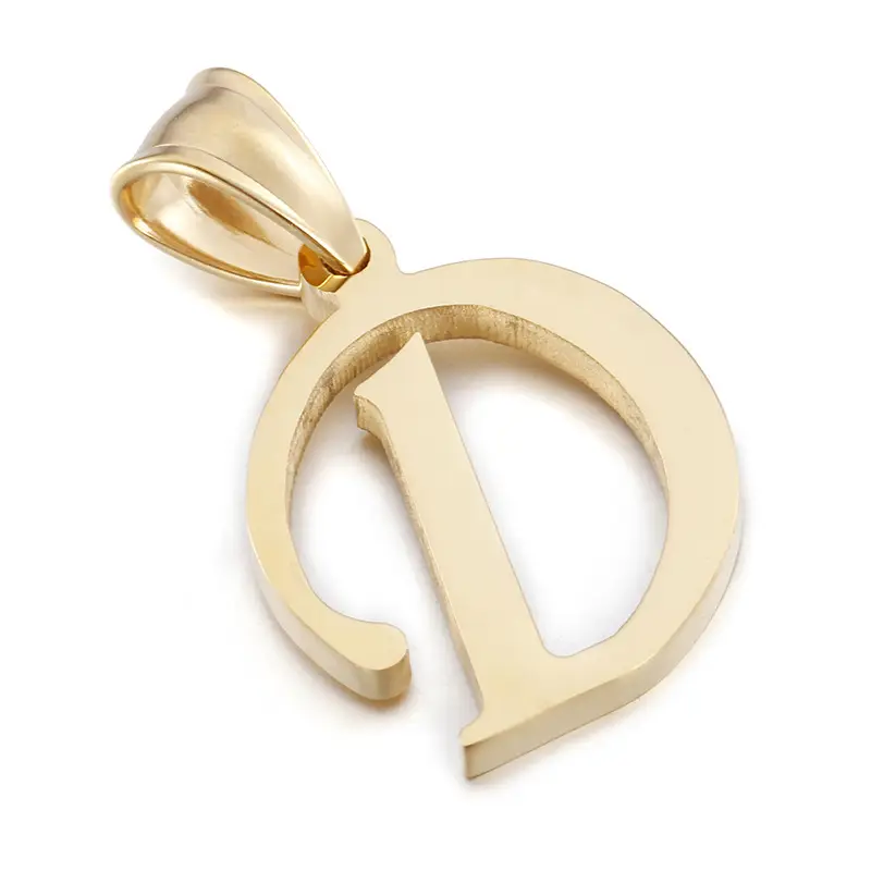 Gold Stainless Steel Pendant Jewelry for Daily Wear