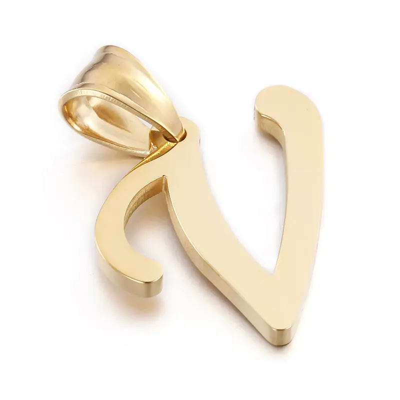 Gold Stainless Steel Pendant Jewelry for Daily Wear