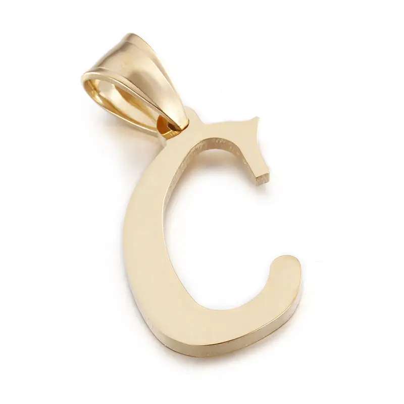 Gold Stainless Steel Pendant Jewelry for Daily Wear