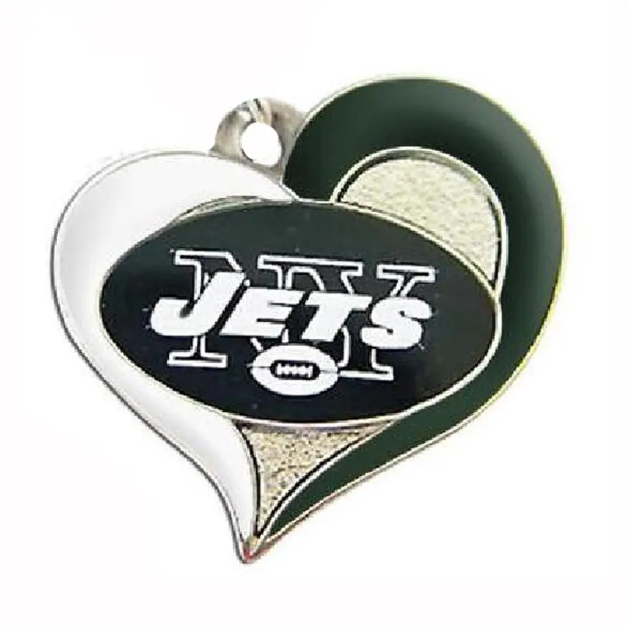 Zinc Alloy Team Logo Heart Jewelry for Daily Wear