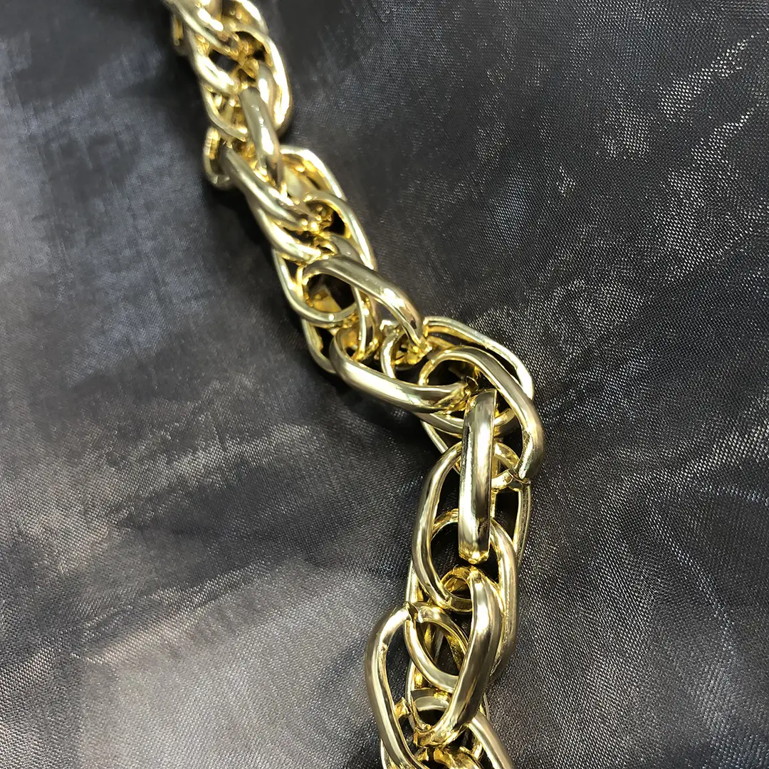 Women Thick Chain Necklace Gold Color Hip Hop Punk Style