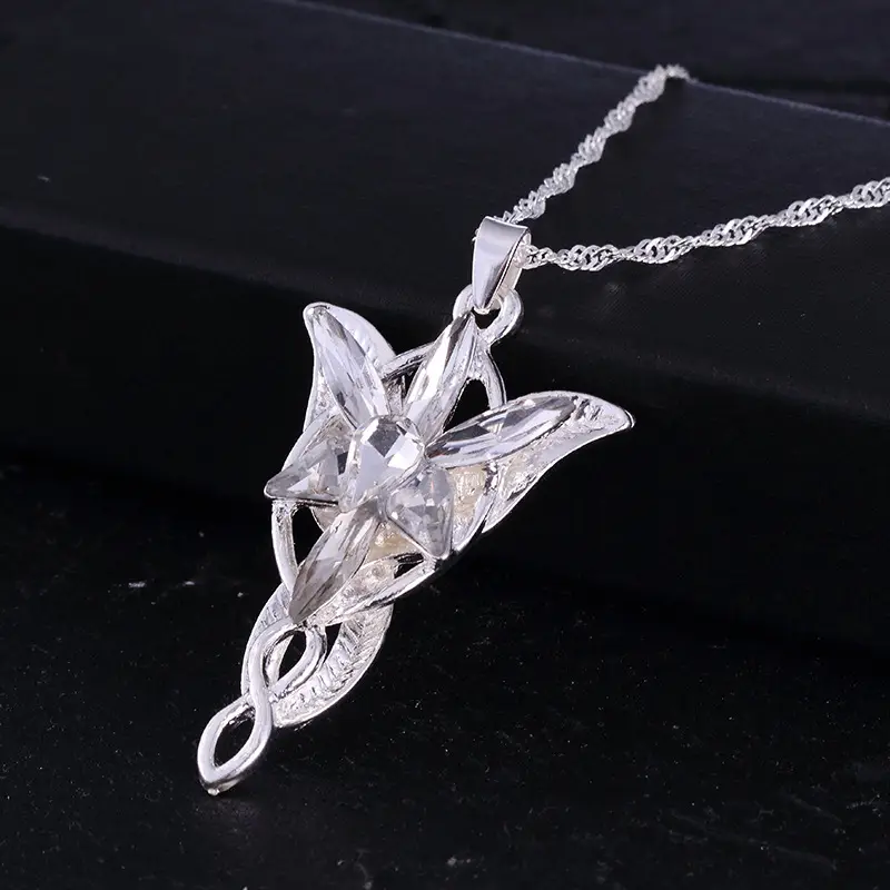 Silver Twilight Star Necklace for Women Daily Wear