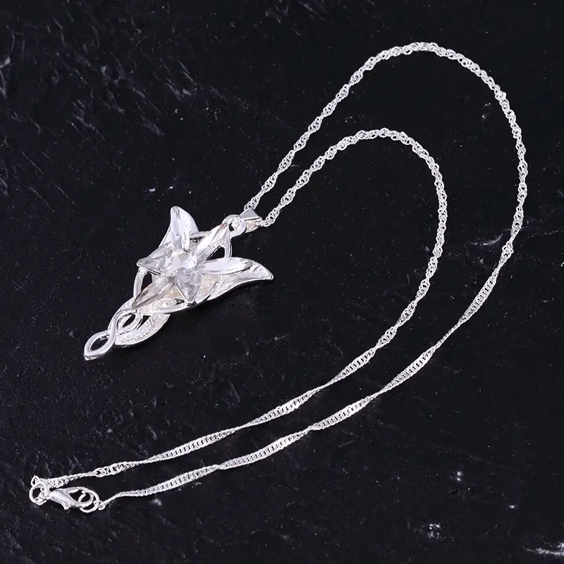 Silver Twilight Star Necklace for Women Daily Wear