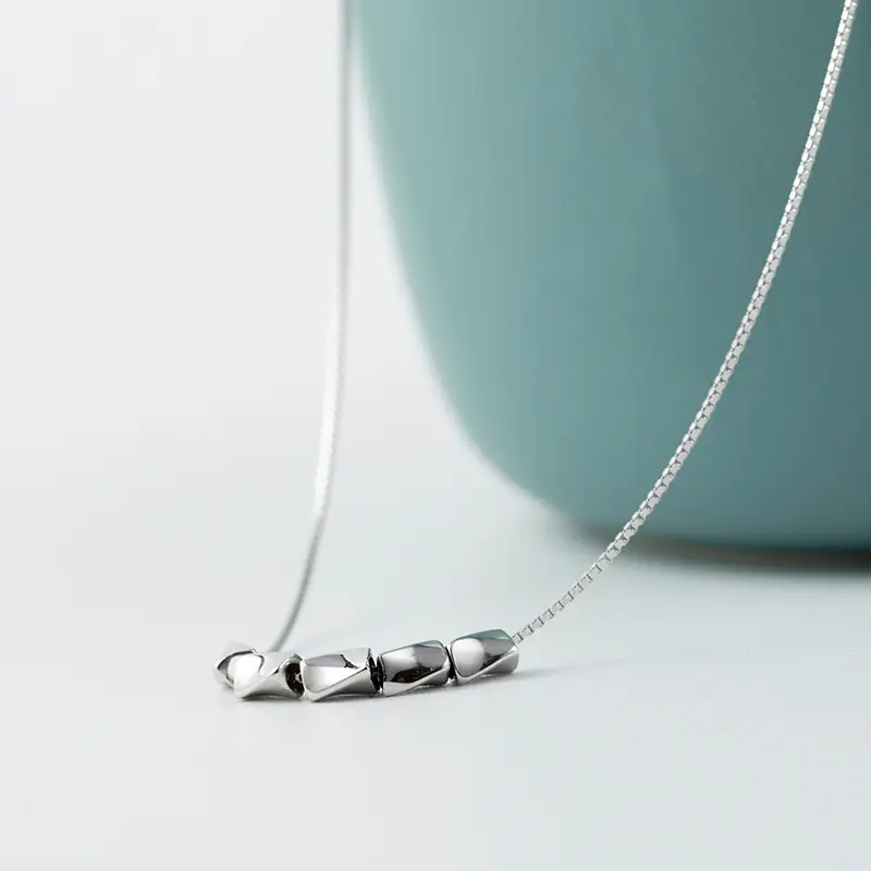 S925 Sterling Silver Doudou Necklace for Women Daily Wear Luxury Jewelry