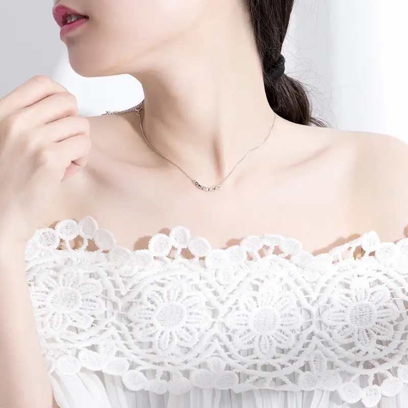 S925 Sterling Silver Doudou Necklace for Women Daily Wear Luxury Jewelry