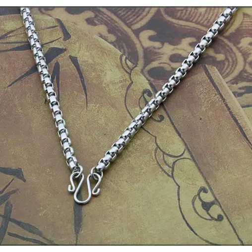 Stainless Steel Chain Necklace for Men Women