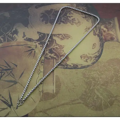 Stainless Steel Chain Necklace for Men Women