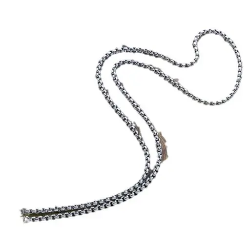 Stainless Steel Chain Necklace for Men Women