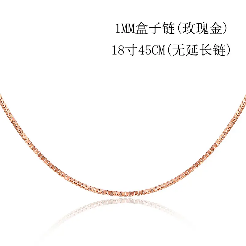 Rose Gold Flower Pendant Necklace for Women