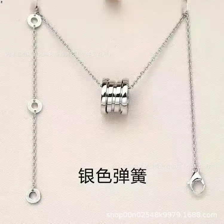 Rose Gold Ceramic Necklace for Women Trendy Luxury Daily Wear