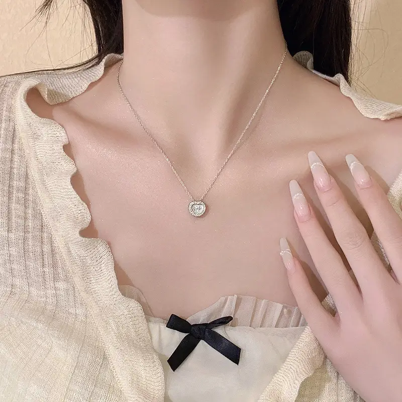 Summer Pearl Necklace Women Luxury Daily Wear Trendy
