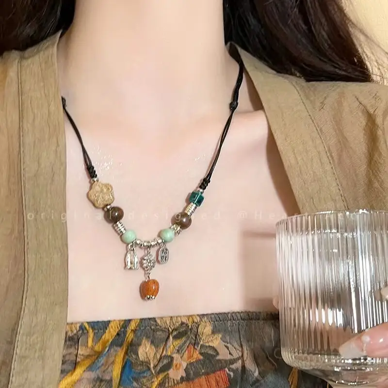 Summer Pearl Necklace Women Luxury Daily Wear Trendy