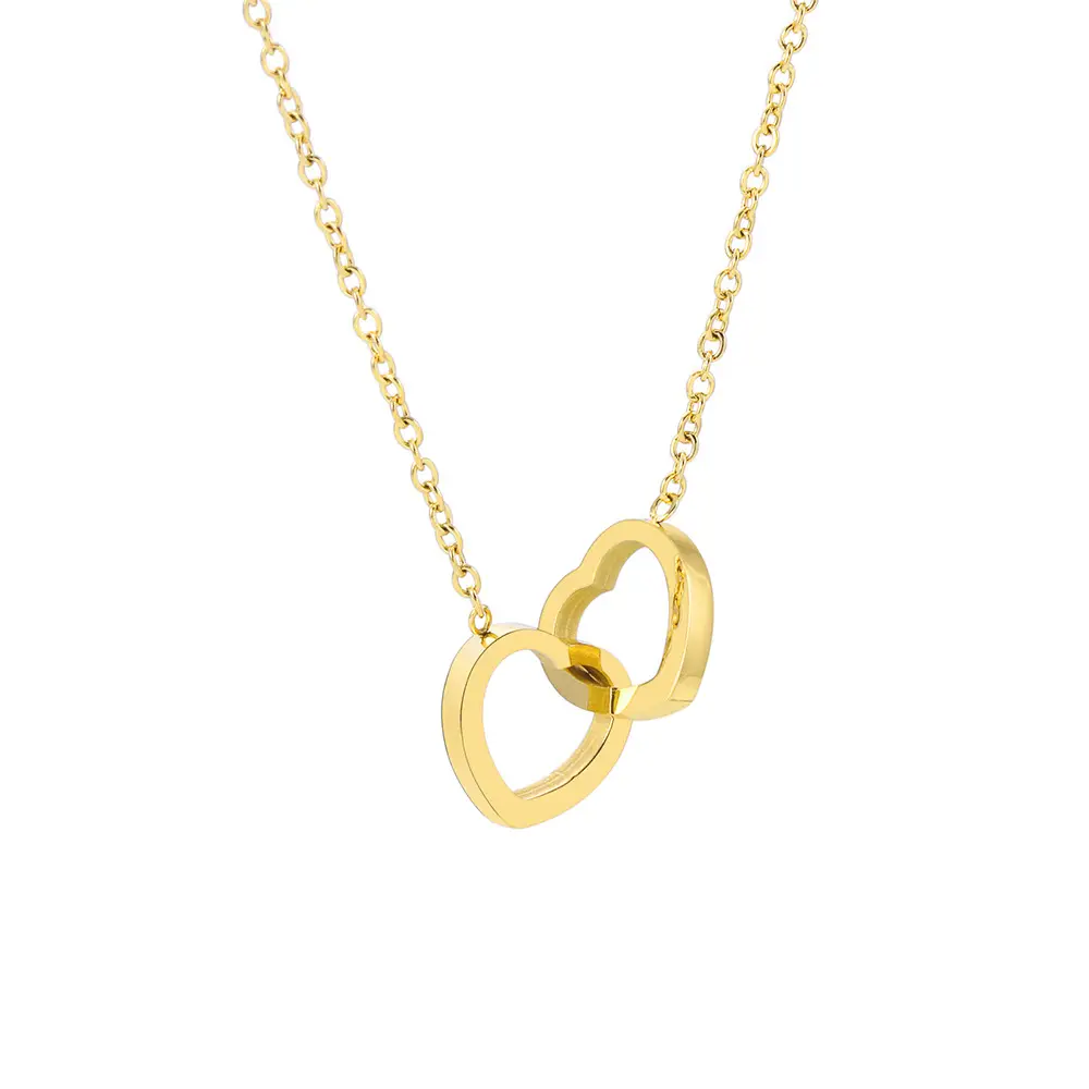 Silver Heart Necklace for Women Daily Wear Fashion Jewelry