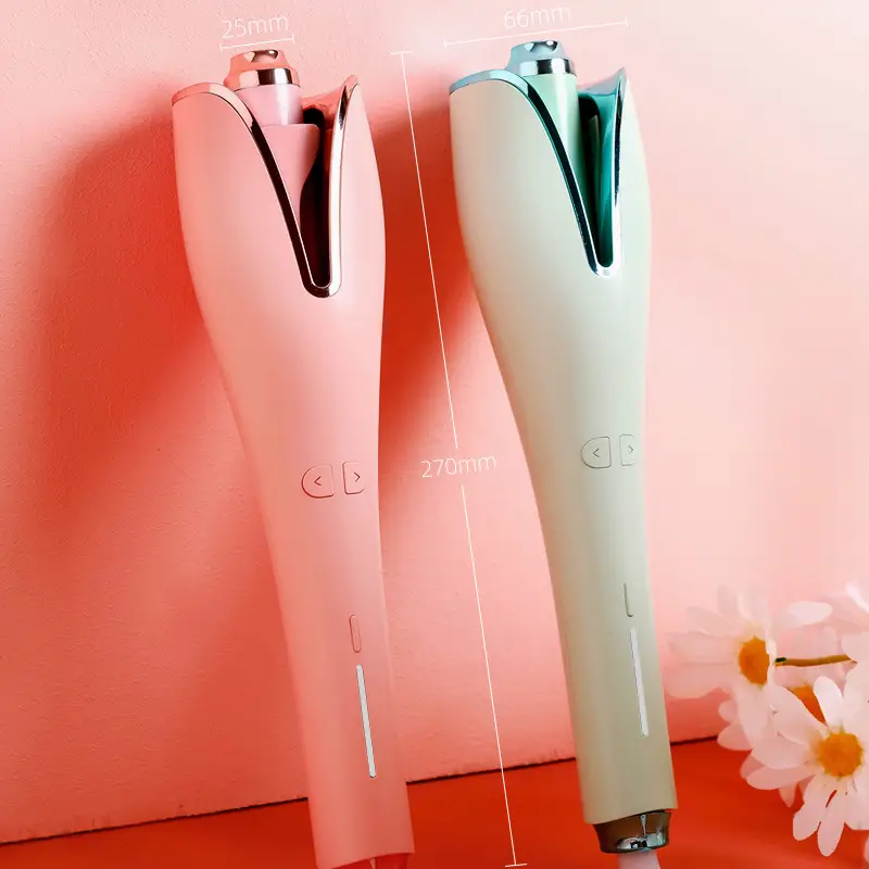 Pink Automatic Curling Iron for Pakistani Women