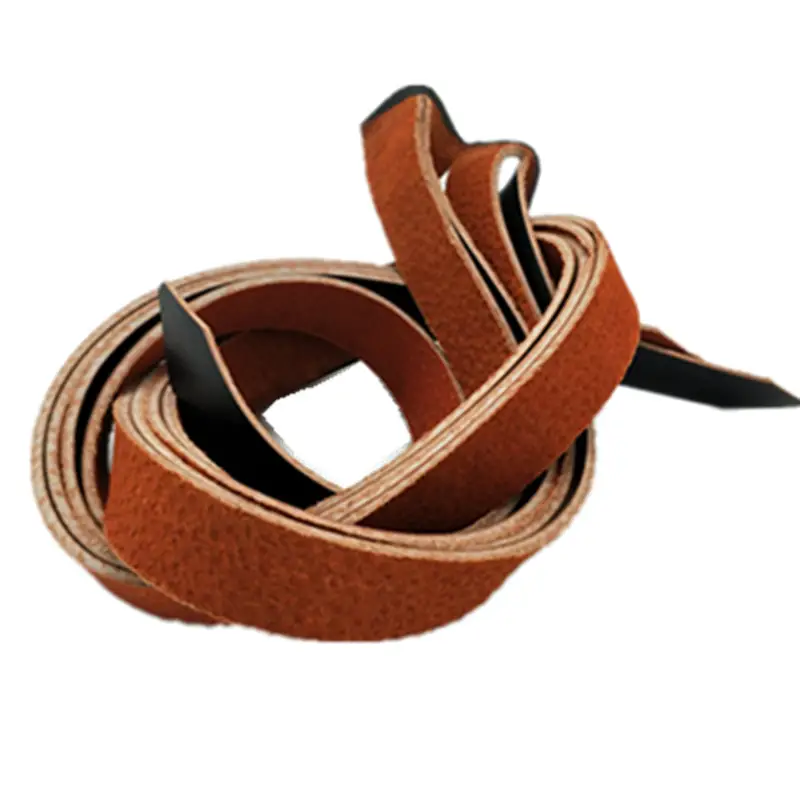 Black Pigskin Work Belt with Silver Pin Buckle