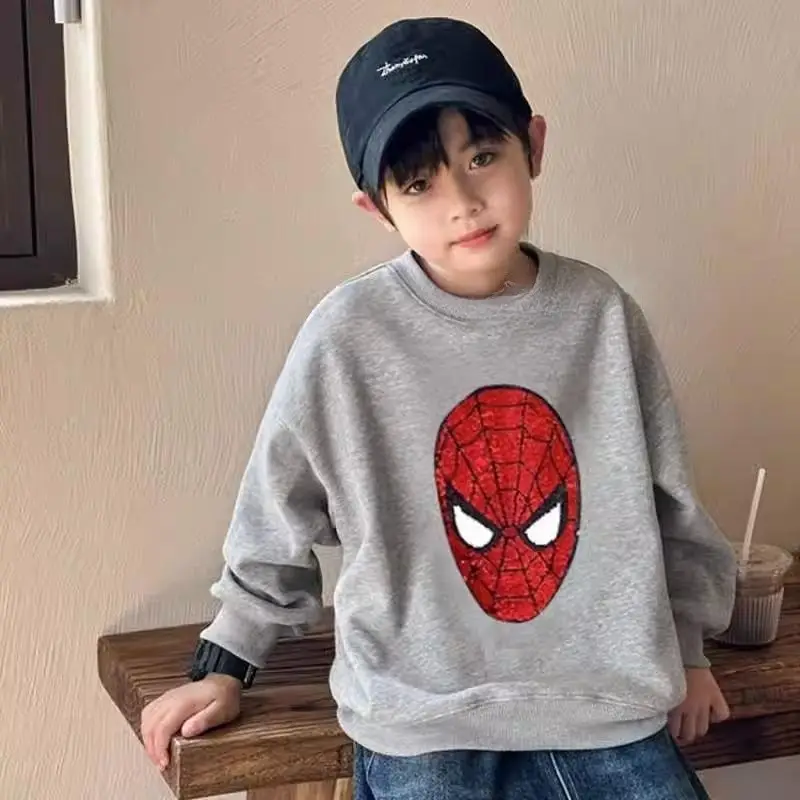 Kids Spider-Man Color-Changing Fleece Sweater Winter