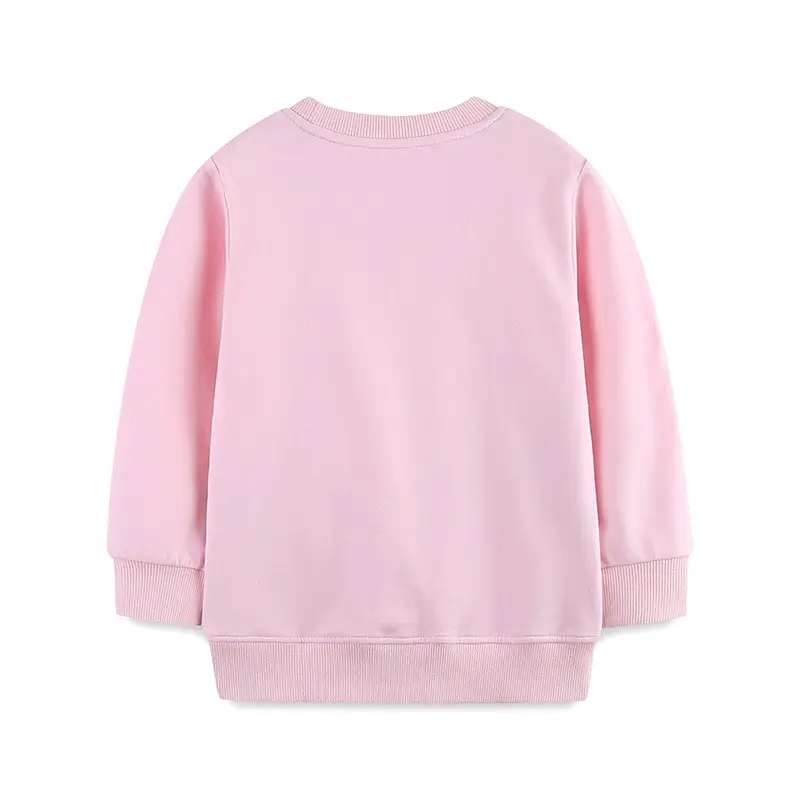 Girls Cotton Rainbow Printed Sweater Autumn