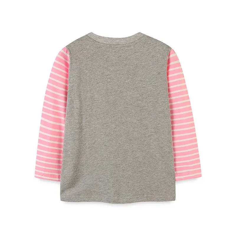 Autumn Girls Long Sleeve Cotton T-Shirt