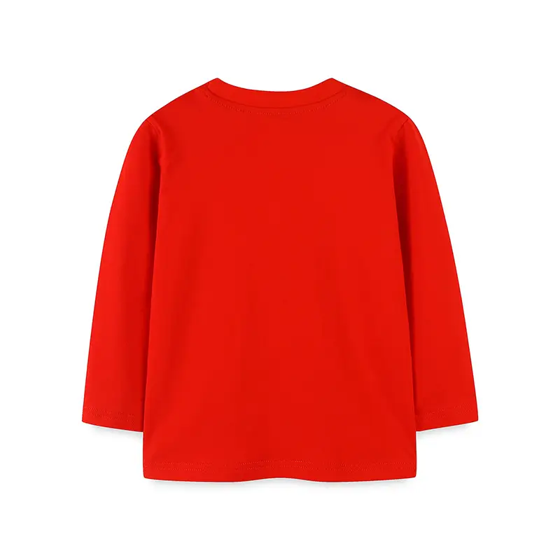 Kids Long Sleeve Cartoon T-Shirt Christmas Style