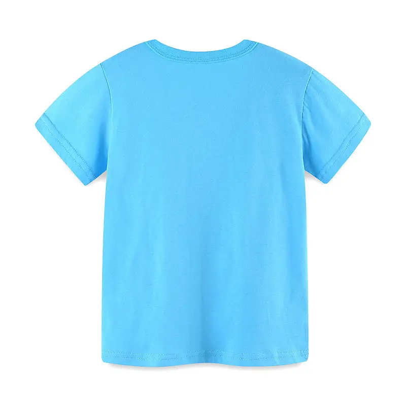 Cotton Giraffe Print T-Shirt Summer Trendy Kids
