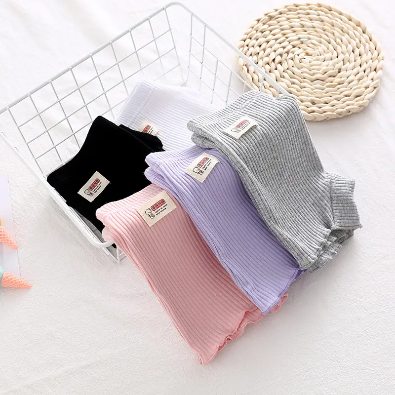 Girls Safety Pants 95Cotton Anti-Crotch Soft Warm