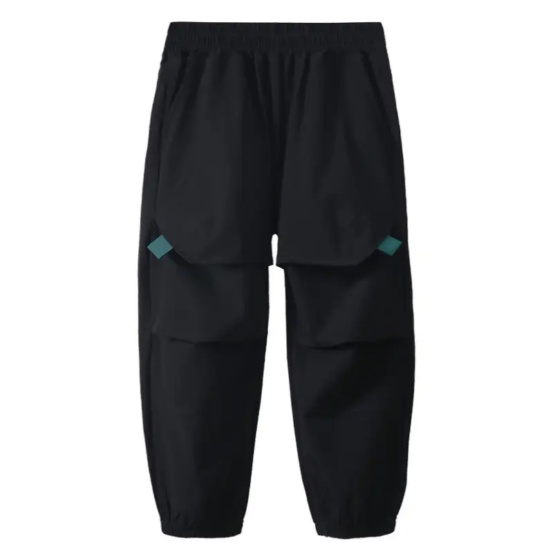 Kids Western Sports Pants Quick Dry Elastic Waist