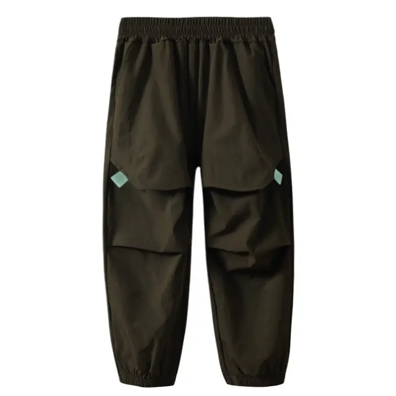 Kids Western Sports Pants Quick Dry Elastic Waist
