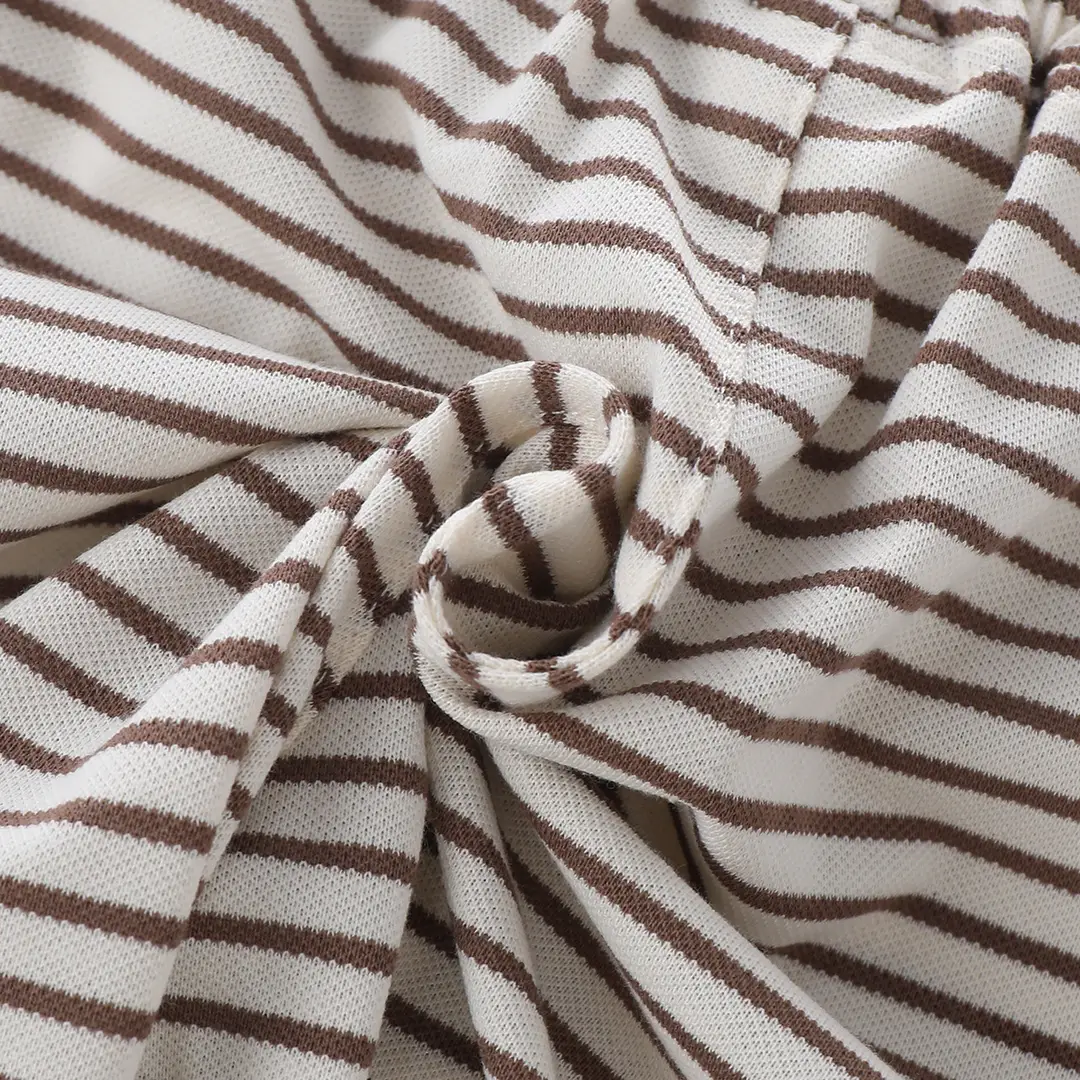 Kids Striped Wide Leg Pants Cotton Summer Wear