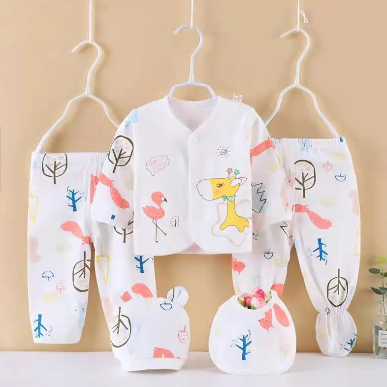 White Baby Suit Set with Cat Scarf for Newborns