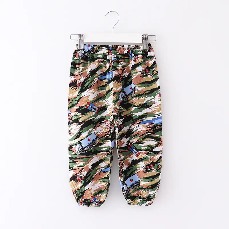 2025 Kids Cotton Cartoon Pants Set of 3