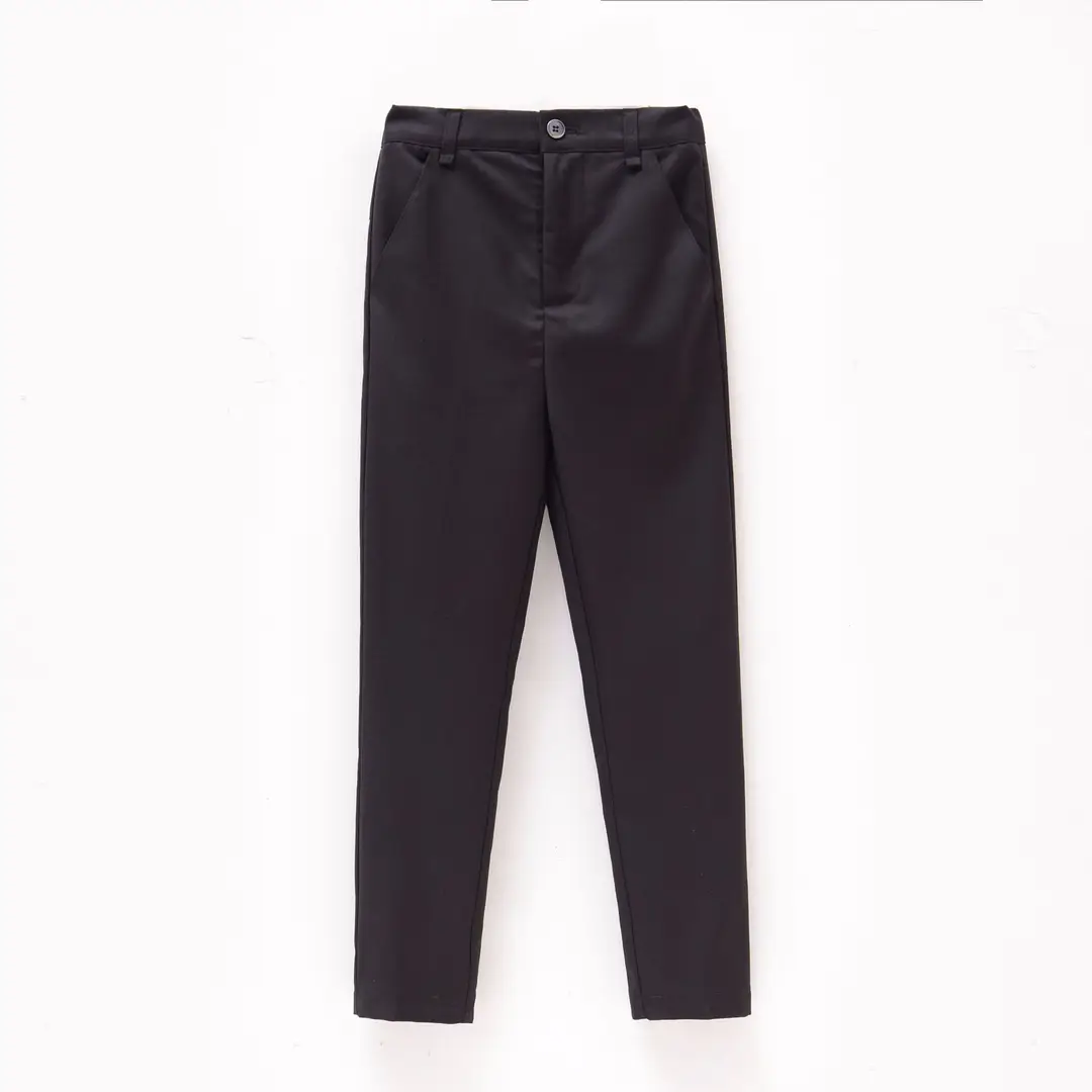 Children's Trousers Black White Grey Navy