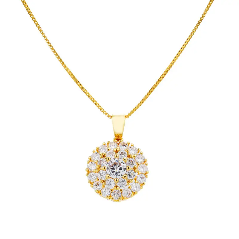 Green Zircon Ring & Pendant Set for Women