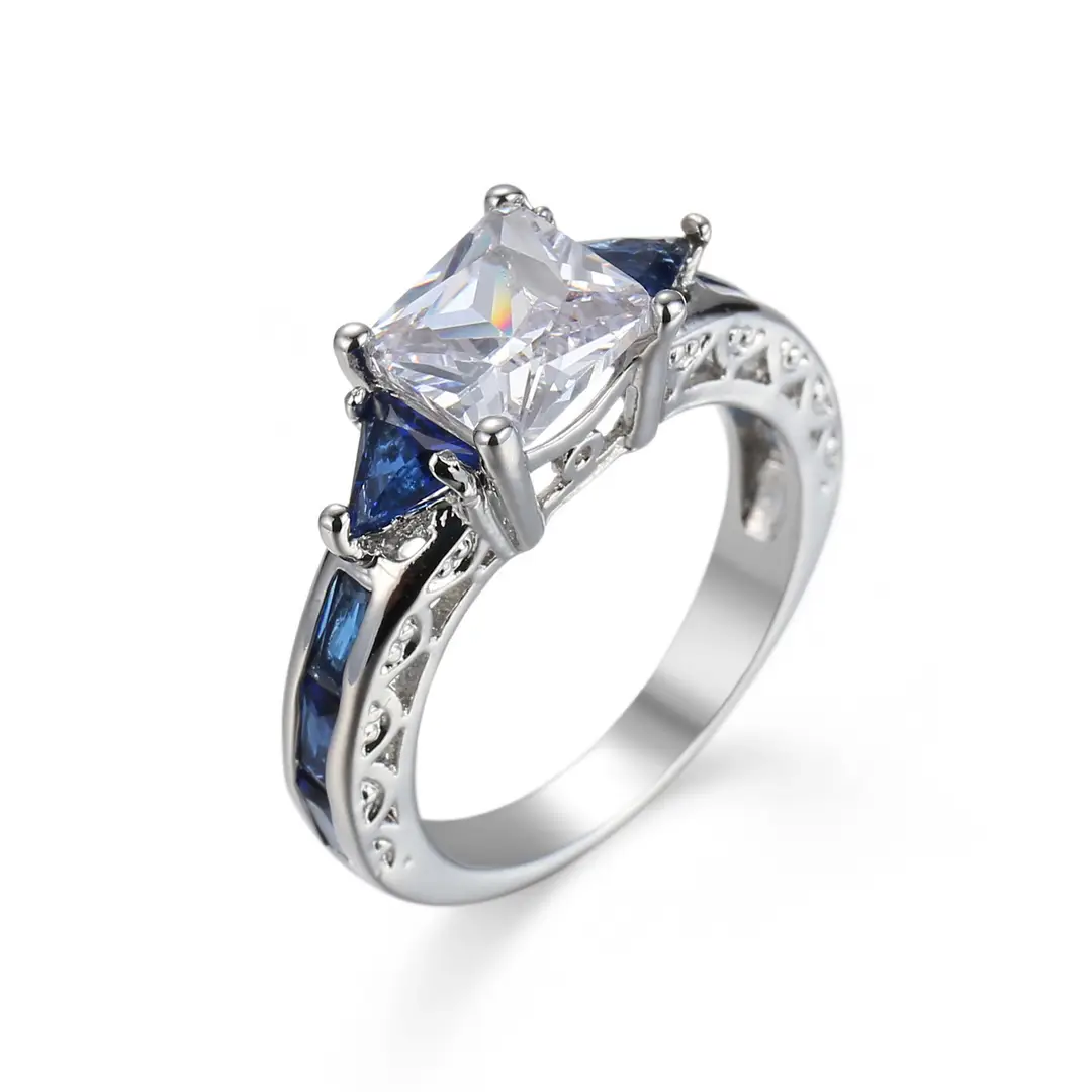 Zircon Jewelry Ring for Women 7 Colors New
