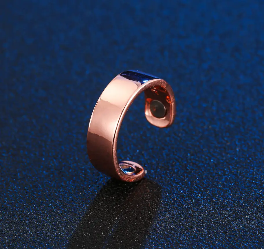 Rose Gold Adjustable Magnetic Health Ring