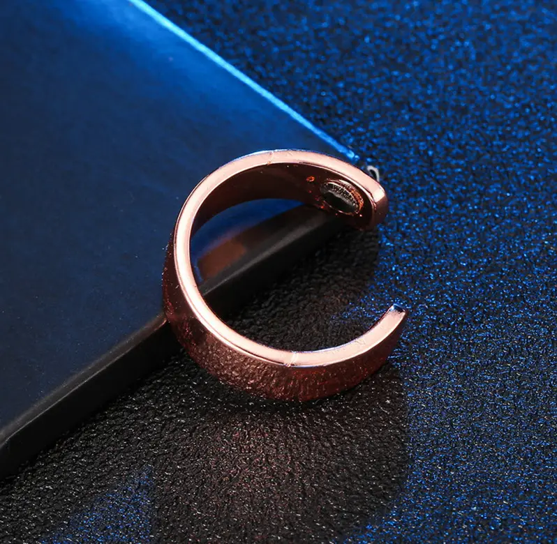 Rose Gold Adjustable Magnetic Health Ring