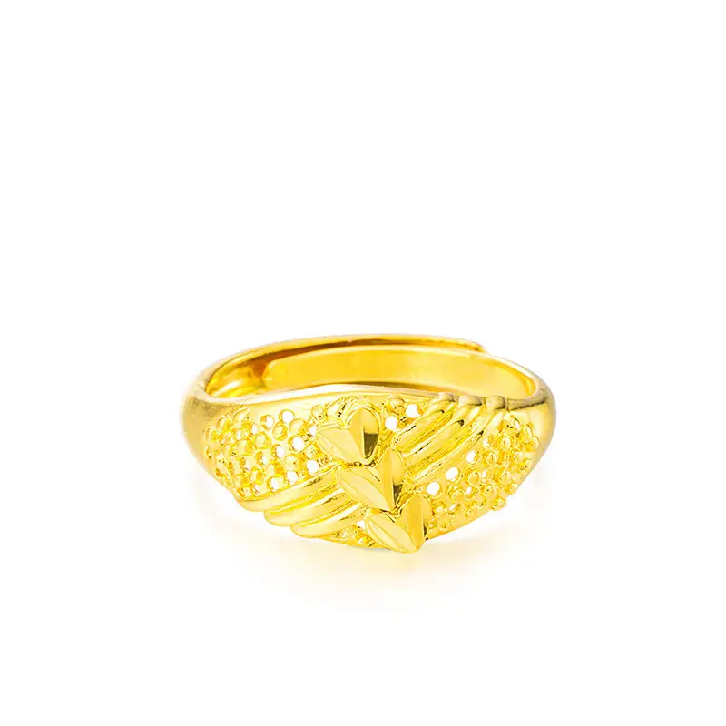 Women Gold Rings Set of 6 Fashion Imitation Jewelry