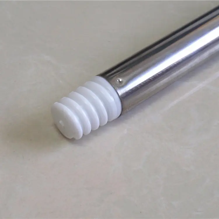 Stainless Steel Dustpan Poles Pink Blue 19mm