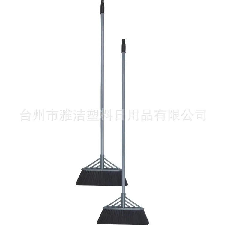 Premium Iron Broom for Home & Garden Cleaning