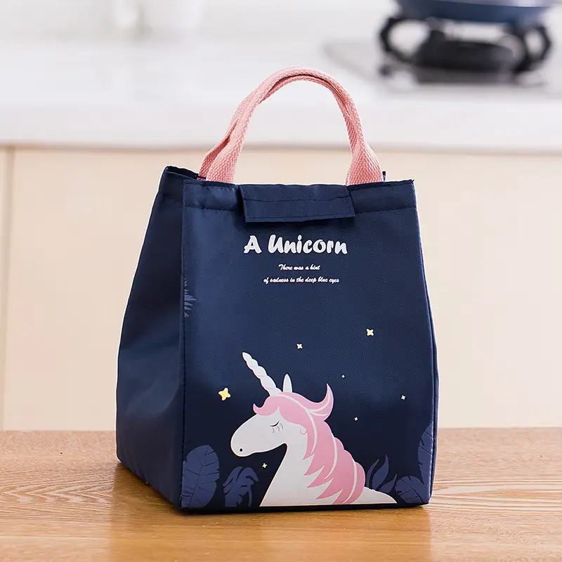 Unicorn Summer Lunch Bags for Students Office Workers
