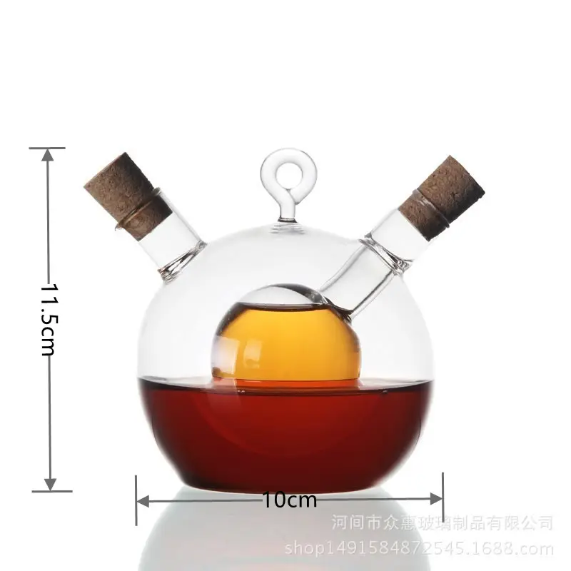 Sealed Glass Oil Control Pot with Leak-Proof Lid