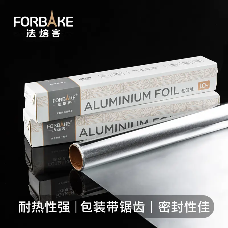 Aluminum Foil for Baking & Cooking with Serrated Edge